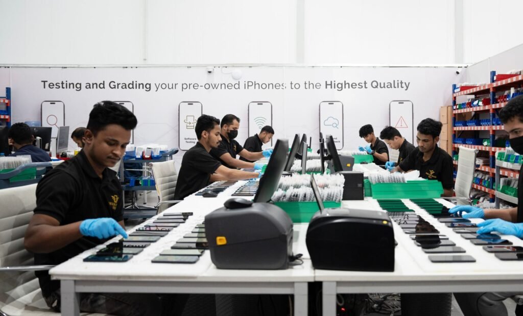 testing grading zone in Mobiking